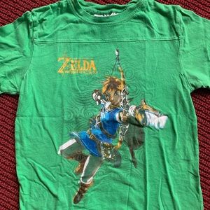 Boys M Zelda Breath of the Wild t-shirt